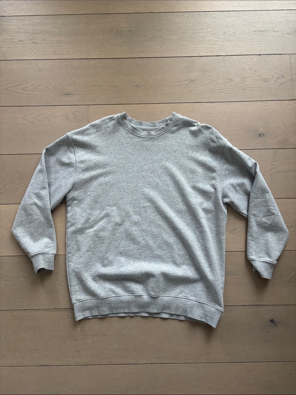 Classic grey crewneck